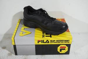 lot 28 image: Fila Memory Workshift SR Black Shoes - Womens 8 Wide