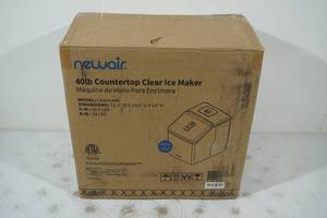 lot 48 image: NEW Newair 40 Lb Countertop Clear Ice Maker