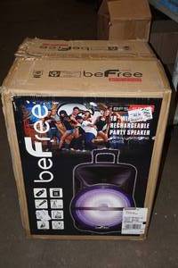 lot 152 image: BeFree BFS-5900 18 Wireless Rechargeable Party Speaker