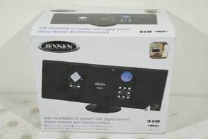 lot 178 image: Jensen Wall Mountable CD System with AMFM Radio