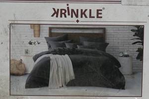 lot 147 image: NEW Krinkle Duvet Cover Set - FullQueen