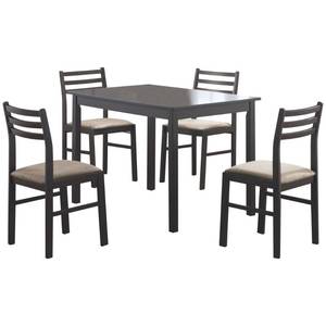 lot 144 image: Monarch 5 Piece Dining Set - Espresso
