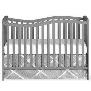 lot 218 image: Dream on me Chelsea Steel Grey 5-in-1 Convertible Crib, 680-SGY - Store Display.