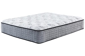 lot 207 image: Signature Design by Ashley Ruda Plush Memory Foam Queen Mattress M63131 - Store Display.