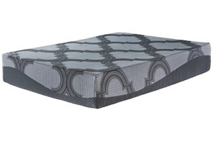 lot 209 image: Signature Design by Ashley 12 Inch Hybrid Queen Mattress, M62831 - Store Display.