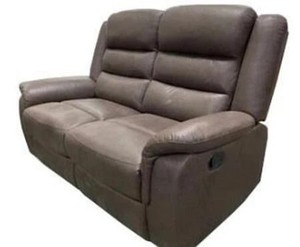 lot 249 image: Signature Design by Ashley Welota Reclining Loveseat in Brown, 6140486 - Store Display.