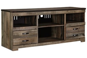 lot 254 image: Signature Design by Ashley Trinell 63 TV Stand, W446-68 - Store Display.