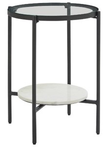 lot 255 image: Signature Design by Ashley Zalany End Table, T245-6 - Store Display.