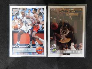 lot 88 image: (2) 1992 Shaquille ONeal Rookie Cards - Classic Draft & McDonalds
