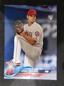 lot 17 image: 2018 Topps Shohei Ohtani Rookie Card #700 Mint