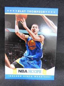 lot 140 image: 2012 NBA Hoops Klay Thompson Rookie Card #232 Mint