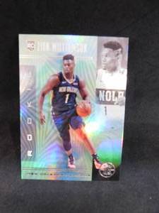 lot 161 image: 2019 Illusions Zion Williamson Rookie Card # 151 MINT