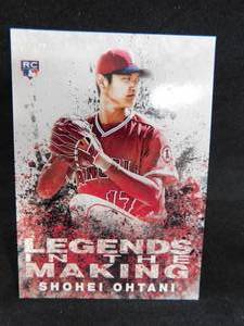 lot 167 image: 2018 Topps Legends in the Making Shohei Ohtani Rookie Card #2 MINT