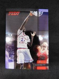 lot 169 image: 1995 Classic Fast Tracks Kevin Garnett Rookie Card #FF12 Serial #231495