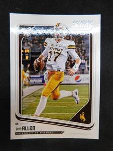 lot 175 image: 2018 Score Josh Allen Rookie Card #350 MINT