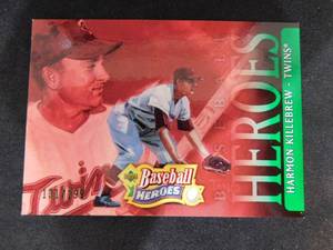 lot 193 image: 2005 Upper Deck Baseball Heroes Harmon Killebrew #35 Serial #131199