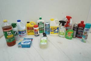 lot 143 image: cleaning products