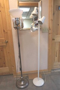 lot 157 image: floor lamps