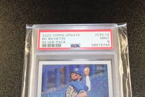 2020 Topps Update Silver Pack Bo Bichette #CPC14 PSA 9 Rookie Card