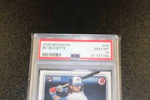 2020 Bowman Bo Bichette #52 PSA 10 Rookie Card