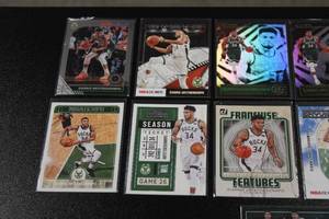 Giannis Antetokounmpo Basketball Card Lot  13 Cards
