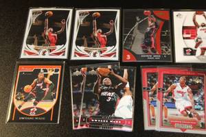 Dwyane Wade Basketball Card Lot  13 Cards