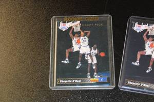 1992-93 Upper Deck Shaquille ONeal Trade & Draft Rookie Card Lot  3 Rookie Cards