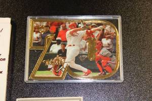 1998 Upper Deck 22Kt Gold Mark McGwire 70th Home Run Photo Card 17000