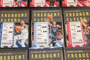 2020-21 Hoops Frequent Flyers Complete Insert Set  15 Card Complete Set
