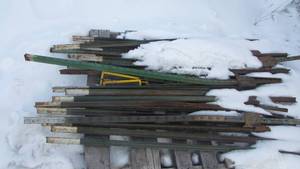 Lot of Steel Fence Post