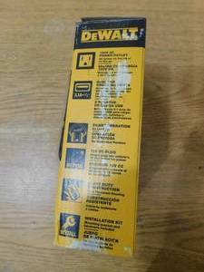 lot 15 image: DEWALT 140-Watt Portable Car Power Inverter with Dual USB Ports
