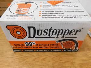 lot 16 image: Dustopper High Efficiency Dust Separator, 12 in. Dia with 2.5 in. Hose, 36 in. Long