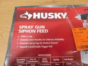 lot 20 image: Husky Siphon Feed Spray Gun