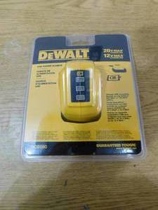 lot 24 image: DEWALT 12-Volt20-Volt Max USB Power Source