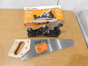 lot 44 image: Buck Bros. 9 in. Bench Plane & Saw