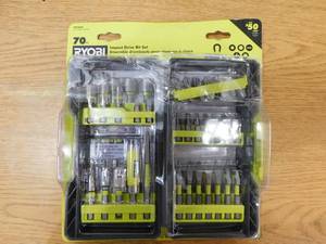 lot 54 image: RYOBI Impact Rated Driving Kit (70-Piece)
