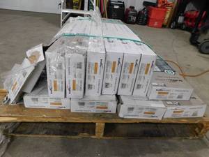 lot 91 image: TrafficMaster Oak 6 in. W x 36 in. L Luxury Vinyl Plank Flooring (168 sq. ft.)