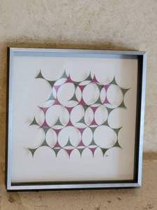 lot 47 image: Modern Aesthetic Shadow Box