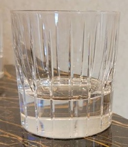 lot 16 image: Christofle Iriana Crystal Low Ball Glasses  set of 6