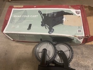 lot 10 image: Quest Quad Fold Cart Open box customer return