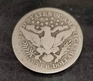 1912 US BARBER QUARTER