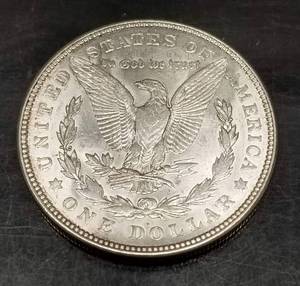 1921 MORGAN SILVER DOLLAR AU