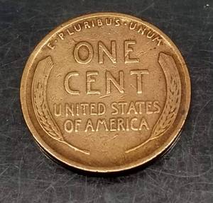 1922-D US WHEAT CENT BETTER DATE COIN