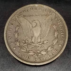 1896-O MORGAN SILVER DOLLAR