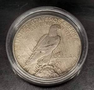1926-S PEACE SILVER DOLLAR IN AIRTITE