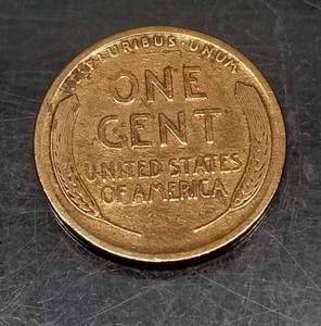 1910-S US WHEAT CENT VG DETAILS CLEANED