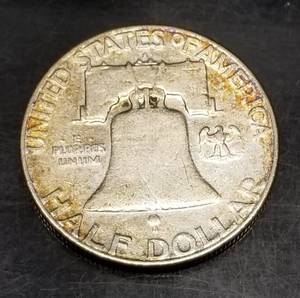 1954-S FRANKLIN HALF DOLLAR