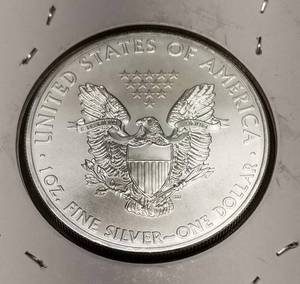 2012 AMERICAN SILVER EAGLE 1 TROY OZ .999 FINE SILVER DOLLAR