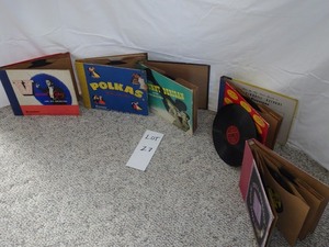lot 27 image: Record books- AS IS- 1 broken record