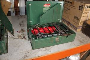 lot 46 image: Coleman 2-Burner Propane Camp Stove